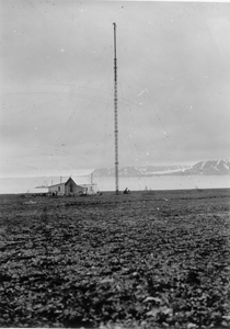 The telegraph mast in 1921