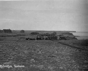Tunheim slik stedet så ut i velmaktsårene 1916–25.