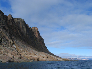 Kapp Leijonhufvud inne i Duvefjorden